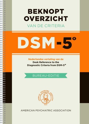 Beknopt Overzicht Van De Criteria Van De Dsm 5 Ringband Bureau