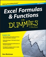 Excel Formulas & Functions For Dummies - 9781119076780