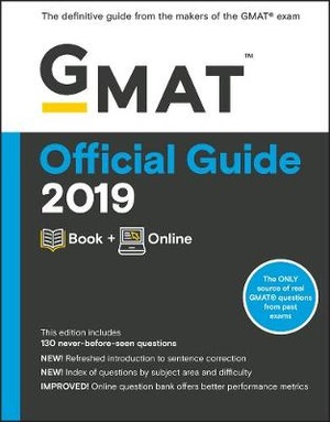 GMAT Official Guide 2019: Book + Online - 9781119507673