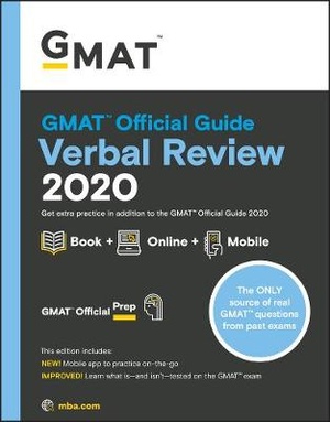 GMAT Official Guide 2020 Verbal Review - 9781119576112