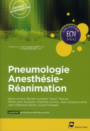 Pneumologie Anesthésie-réanimation - 9782913996861