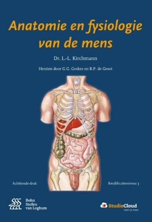 Anatomie en fysiologie van de mens + StudieCloud - 9789036811224